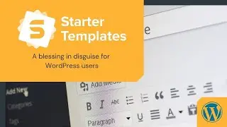 Setup WordPress sites fast with Starter Templates. No design experience needed.