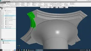 Основа капители в Компас-3D