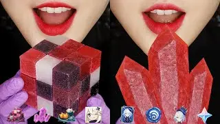 GENSHIN FOOD ASMR FURINA FOOD, KOHAKUTO ASMR EMOJI FOOD ASMR 💧