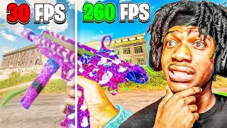 I Tried Winning With EVERY FPS Possible on Rebirth Island...