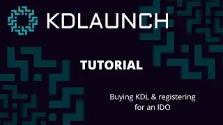 How to register for an IDO and buy KDL