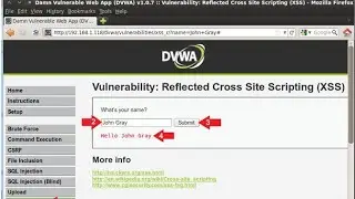 XSS Reflected Attack Demonstration on DVWA & Online Website