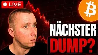 🔴 LIVE Bitcoin Trading! Bitcoin am Support! Bricht er JETZT?