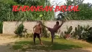 Tendangan Brutal