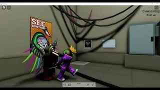 Я и поззи в Арсенал(Arsenal/Roblox)