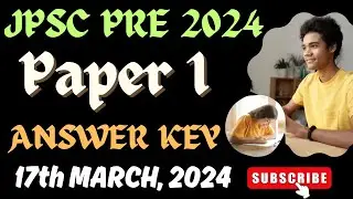 jpsc 2024 pre answer key, jpsc 2024 paper 1 answer key, jpsc 2024 paper leak