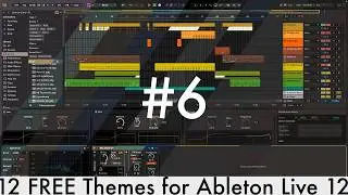 FREE Ableton Live 12 Themes No. 6 (Moody Collection)
