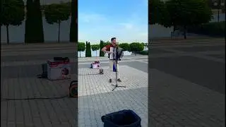 Аккордеонист Константин Дорогин 