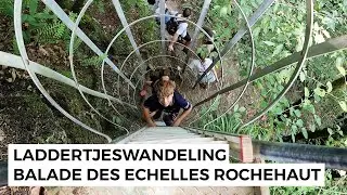 Laddertjeswandeling in Rochehaut - Balade des échelles