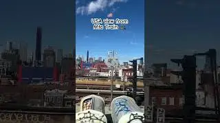 USA🇺🇸 view from Mta Train🚉 #usa #mta  #shorts #brooklyn