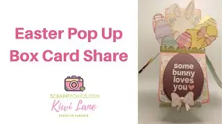 Easter Pop up card featuring Kiwi Lane Tiny Egg Hunt