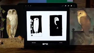 Art Composition Fundamentals: Exploring Value Contrast, Shape, & Balance in Procreate or Pen & Ink