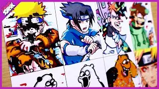 [Drawing fnf👀] Friday Night Funkin / Corrupted Naruto Glitch / Pibby Doof / Edd / We bare bears
