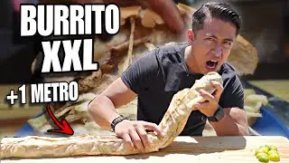PUEDO COMER BURRITO DE +1 METRO y VIVIR para CONTARLO? 🌮 | **$500 Si LOGRO COMERLO en 15 MINUTOS 🔥