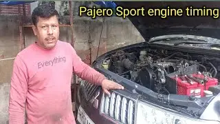 Pajero Sport engine timing