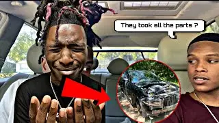 Telling @LiiRaed  The Police Found My SCATPACK in PIECES (Totaled out)