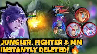 ENEMY JUNGLER, FIGHTER & MM INSTANTLY DELETED USING VALE ONE SHOT COMBO 🔥 | VALE BEST BUILD 2022