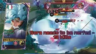 MLBB ~ Sora ~ My Best Match With Sora ~ Sora Gameplay