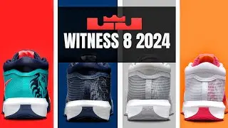 Which Nike LEBRON WITNESS 8 the best  COLOR WAY UNRELEASED this  2024 🔥