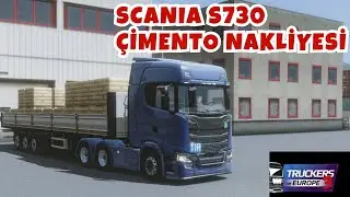 SCANIA S730 İLE TRUCKERS OF EUROPE 3 OYUNUNDA ÇİMENTO TAŞIDIK. LİNZ'DEN PRAGA EFSANE SEFER...