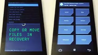 Fix Move/copy files in recovery