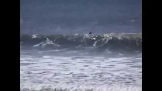 Surfing at Morte Bay