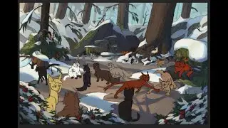 drawing Shadowclan forest camp
