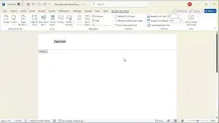 Adjust header and footer margins in word