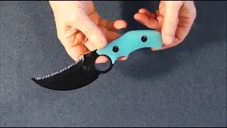 Andre De Villiers knives K9 Fixed Blade - unboxing, first impressions, small review.