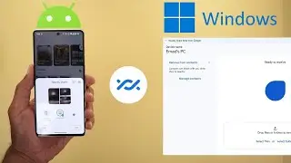 Nearby share in Windows 7,8,10,11 || Share files Android to windows wirelessly ||  Nearby share