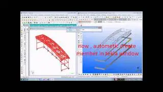how to export staad to tekla #1 by tekla2staad.wmv