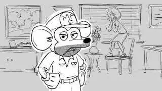 Mickey Mouse Exterminator - Flash Animatic