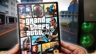 UNBOXING & INSTALLING GTA V IN MY PC