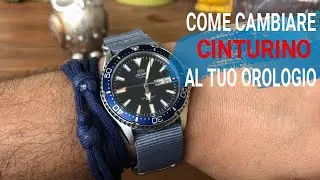 Come montare il cinturino nato - Come cambiare il cinturino orologio