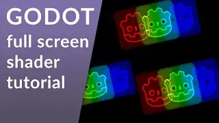 Godot full screen shader tutorial