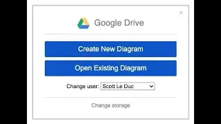 Creating, Saving, and Google Sharing a Draw.io File
