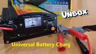 Unboxing & First Look: 3 Phase Smart Battery Charger 12V 20A