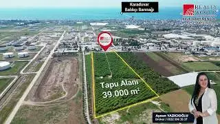 Emlak - Arsa - Gayrimenkul Çekimi Mersin Drone Çekimi Firma Tanıtım Filmi