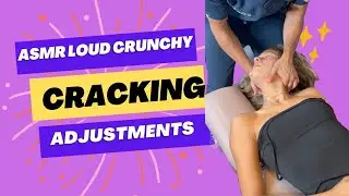 Loud ASMR chiropractic neck crack by Best 