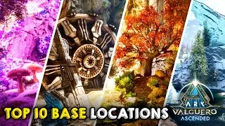 Top 10 Best Base Locations on Valguero | ARK: Survival Ascended