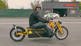 Кастомный электромотоцикл Hosaka