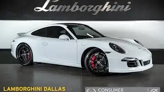 2015 Porsche 911 Carrera S Carrera White Metallic LT0921