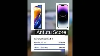 Poco F4 GT vs Iphone 14 Pro Max