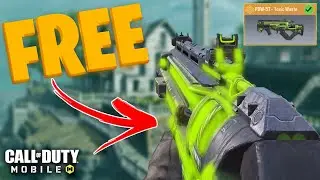 How To Unlock *FREE* LEGENDARY PDW Skin | COD Mobile Season 10 |