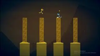 jogando  Stick Fight (leia a descriçao)