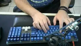 Gon 108 keyboard with Zilent switches