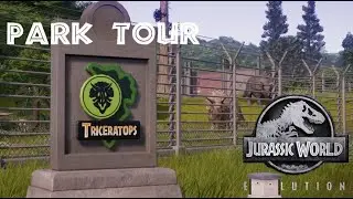 Return to Jurassic Park Sandbox Tour (Jurassic World Evolution)