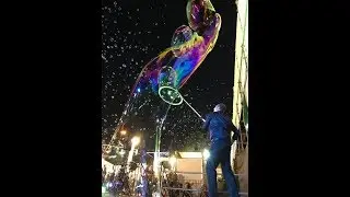 Bubble Show on International Arts and Crafts Fair, Jerusalem