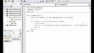 GDG Macros Tutorials Lesson 2 Create a simple loop and resample all bitmap shapes in CorelDraw