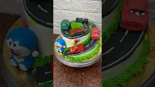 Easy making car cake 